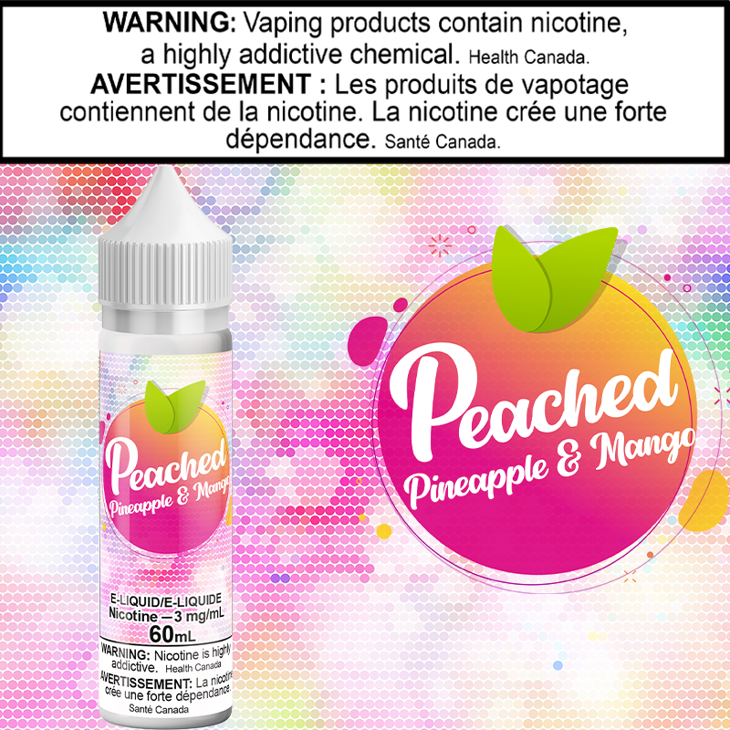 Peached - Pineapple Mango - 60ml Yukon