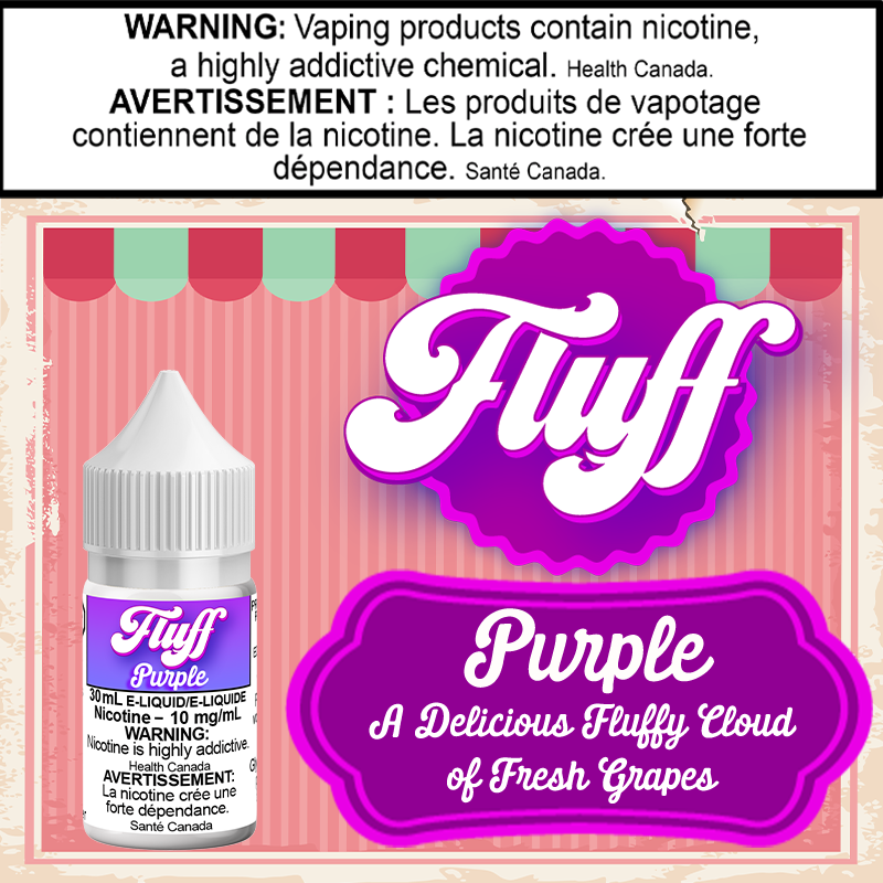 Fluff - Purple 30ml Salt Manitoba