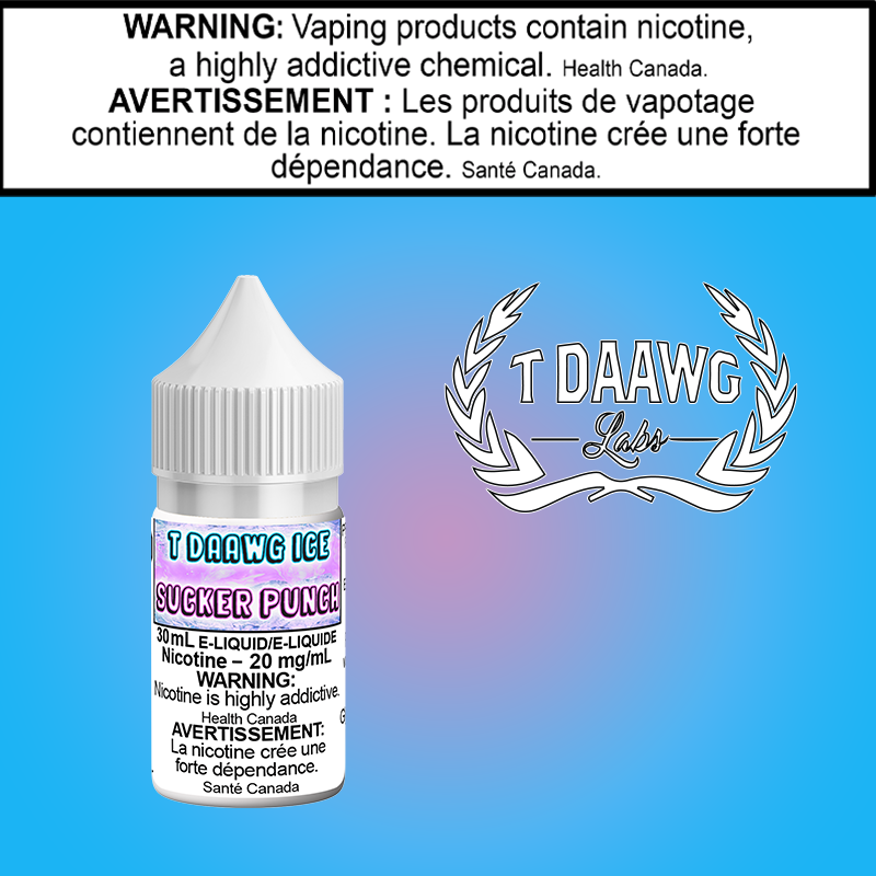 T Daawg Ice - Sucker Punch Iced 30ml Salt Ontario