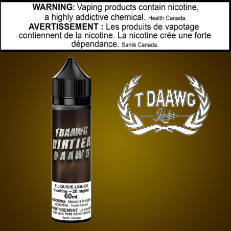 T Daawg - Dirtier Daawg - 60ml Salt Saskatchewan