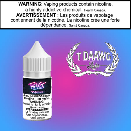 T Daawg - R Drops - 30ml Salt Yukon