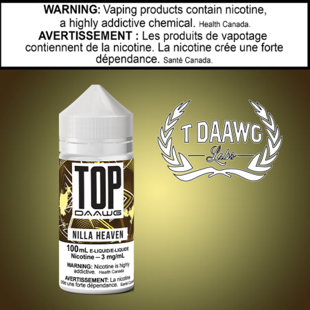 T Daawg - Top Daawg Nilla Heaven 100ml Ontario
