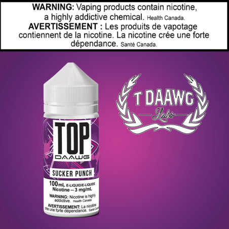 T Daawg - Top Daawg Sucker Punch 100ml Ontario