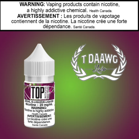 T Daawg - Top Daawg Tropical Storm 30ml Salt Yukon