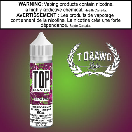 T Daawg - Top Daawg Tropical Storm 60ml Saskatchewan