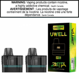 Uwell ZETTA Replacement Pod 2/PK 10mL